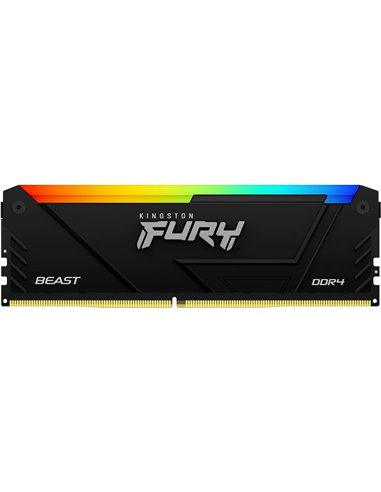 Memerie operativa Kingston FURY® Beast DDR4 RGB 3600 MHz 8GB