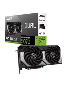 Placa video ASUS Dual GeForce RTX 5070 OC Edition / 12GB / GDDR7 / 192bit