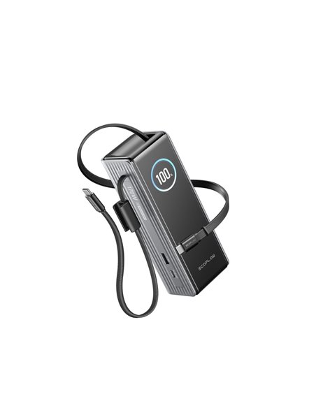 EcoFlow Rapid Power Bank (25000mAH, 170W, 100W Built-In and retractable cables)