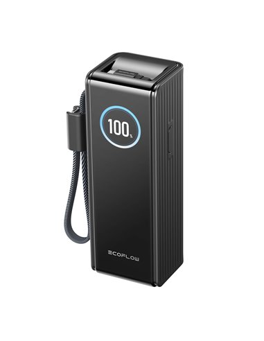 EcoFlow Rapid Power Bank (25000mAH, 170W, 100W Built-In and retractable cables)