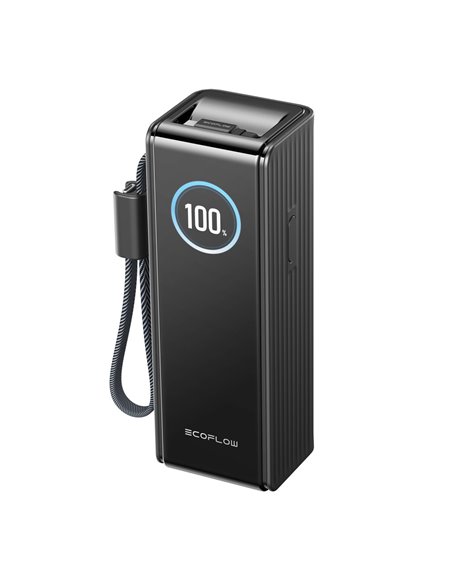 EcoFlow Rapid Power Bank (25000mAH, 170W, 100W Built-In and retractable cables)
