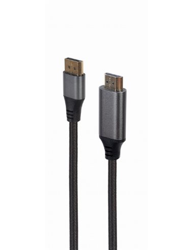 Cablu DP-HDMI  Cablexpert CC-DP-HDMI-4K-6, 1.8m