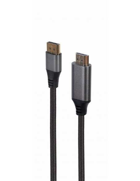 Кабель DP-HDMI  Cablexpert CC-DP-HDMI-4K-6, 1.8m