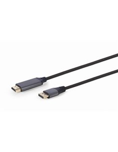 Cablu DP-HDMI  Cablexpert CC-DP-HDMI-4K-6, 1.8m 2