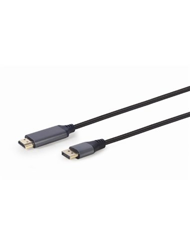 Cablu DP-HDMI  Cablexpert CC-DP-HDMI-4K-6, 1.8m