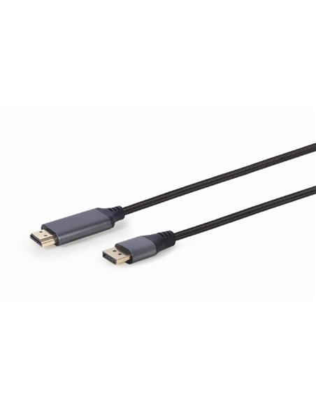 Кабель DP-HDMI  Cablexpert CC-DP-HDMI-4K-6, 1.8m