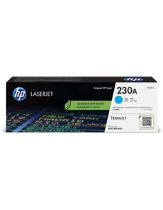 HP 230A Cyan Toner 1,800 pages for  HP Color LaserJet Pro 4203dn, HP Color LaserJet Pro 4203dw, HP LaserJet Pro MFP 4303dw, H...