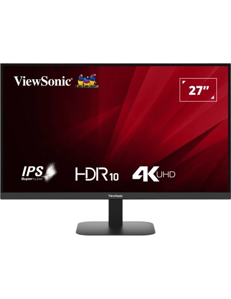 27.0” Monitor VIEWSONIC VA2708-4K-HD/ 4ms/ Black