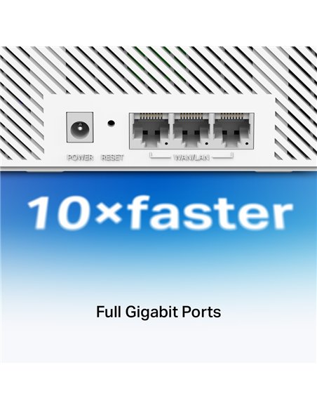 Mesh Wi-Fi система MERCUSYS Halo H25BE (2-pack) / AC3600 Dual Band / 3 x Gigabit LAN Port