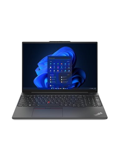 Ноутбук 16'' Lenovo ThinkPad E16 G1 / WUXGA / Intel Core i7-1355U / 16GB / 512GB SSD / Black