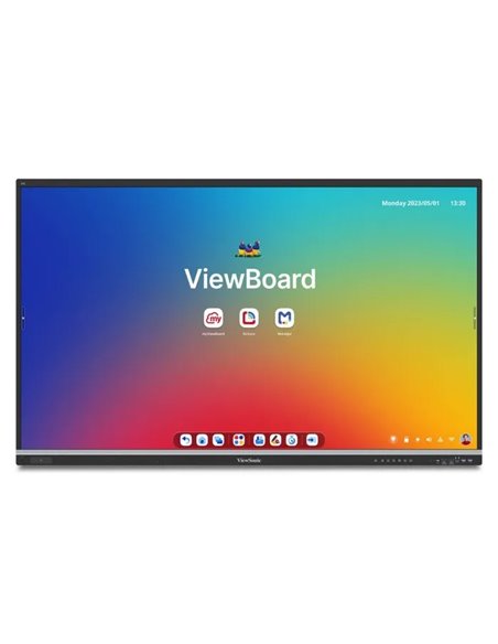 86” Интерактивный дисплей ViewSonic IFP8651 / 4K / 16G RAM / 128GB Storage / Black