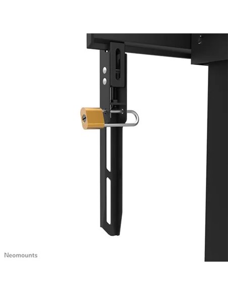 Suport TV motorizat de podea, rezistent, cu roti, pentru 55-100” Neomounts FL55-875BL1