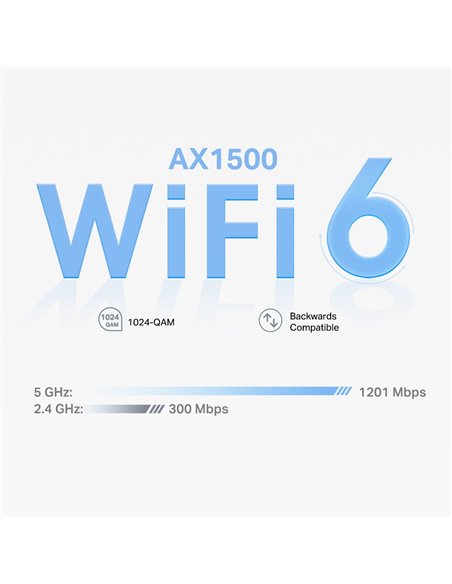 Mesh Wi-Fi 6 System TP-LINK Deco X10(2-pack)/ AX1500 Dual Band /  2 LAN/WAN Gigabit Port
