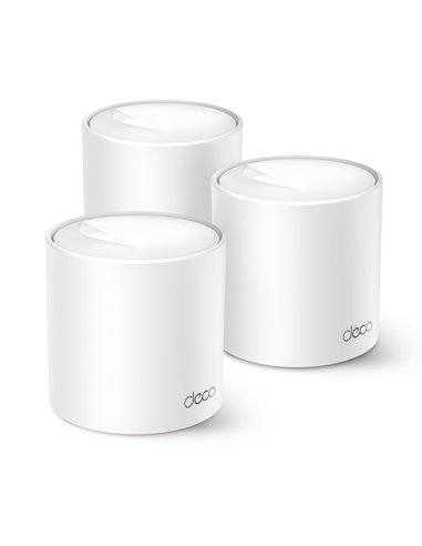 Mesh Wi-Fi 6 система TP-LINK Deco X10(3-pack)/ AX1500 Dual Band /  2 LAN/WAN Gigabit Port