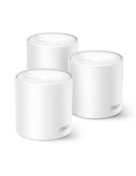 Mesh Wi-Fi 6 System TP-LINK Deco X10(3-pack)/ AX1500 Dual Band /  2 LAN/WAN Gigabit Port