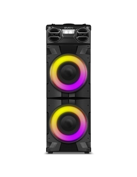 Boxa portabila SVEN PS-1900 Black / 1000W / Bluetooth / NFC / FM tuner / USB