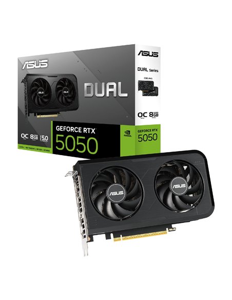 Placa video ASUS Dual GeForce RTX 5050 OC Edition / 8GB / GDDR6 / 128bit