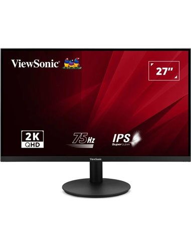 27.0” Монитор VIEWSONIC VA2708-2K-HD-2/ QHD/ 75Hz/ 1ms/ Black