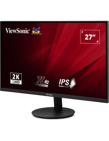 27.0” Монитор VIEWSONIC VA2708-2K-HD-2/ QHD/ 75Hz/ 1ms/ Black