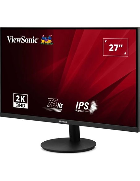 27.0” Monitor VIEWSONIC VA2708-2K-HD-2/ QHD/ 75Hz/ 1ms/ Black