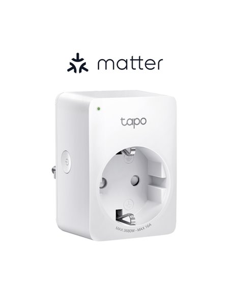 Умная мини розетка с мониторингом энергопотребления Tp-Link Tapo P110M / 16A / 3680W
