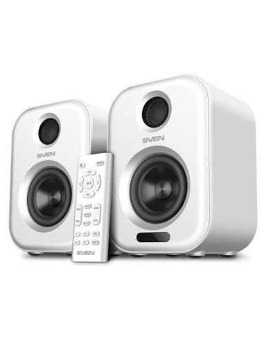 Колонки 2.0 SVEN MC-5 / 50W RMS, Bluetooth / USB / White