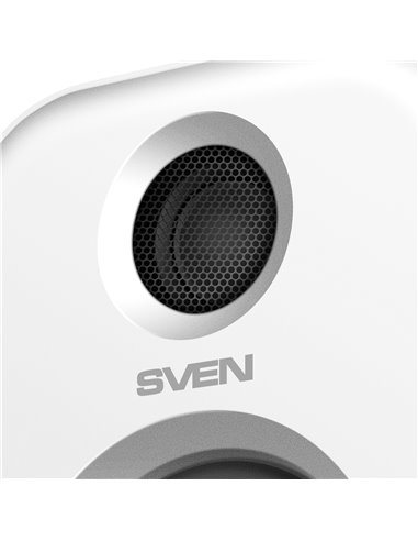 Boxe 2.0 SVEN MC-5 / 50W RMS, Bluetooth / USB / White