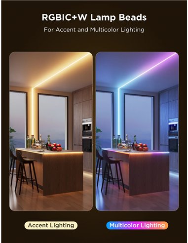 Световая полоса GOVEE RGBICW COB Strip Light Pro 3m, White