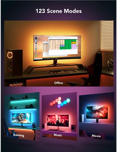 GOVEE RGB Gaming Light Strip G1 (27”-34”)