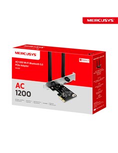 PCIe/ Wi-Fi 5 Adapter + Bluetooth PCI Express Adapter / MERCUSYS MA30E 2