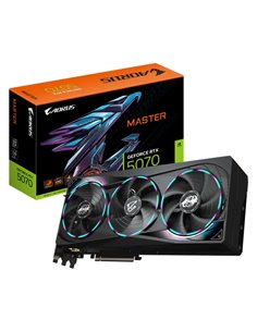 Видеокарта GIGABYTE AORUS GeForce RTX 5070 MASTER OC 12G/ 12GB / GDDR7 / 192bit