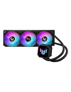 Житкостный Кулер ASUS TUF GAMING LC III 360 ARGB/ Universal/ 650-2600 RPM/ 37.4dBA / 90.78CFM/ Black