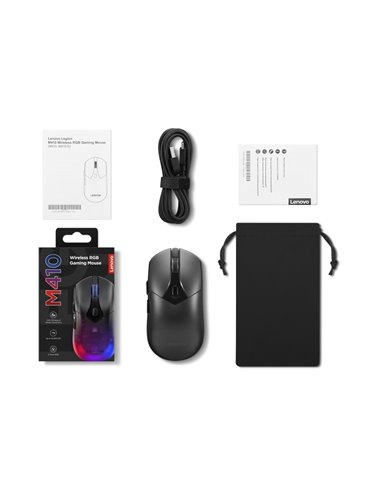 Беспроводная игровая мышь с RGB-подсветкой Lenovo Legion M410 / 16000dpi