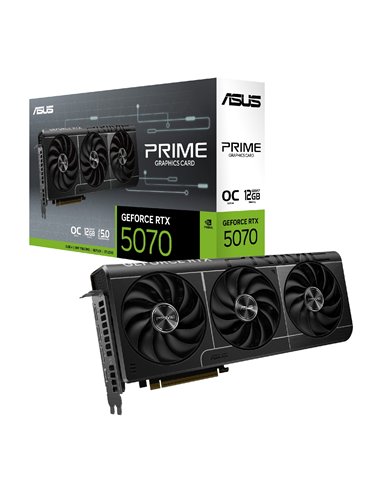 Placa video ASUS PRIME GeForce RTX 5070 OC Edition / 12GB / GDDR7 / 192bit