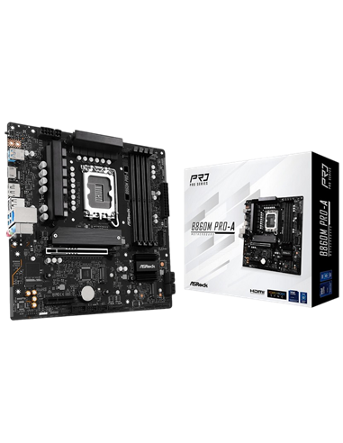Материнская плата ASRock B860M PRO-A, LGA1851, Intel B860, Micro-ATX