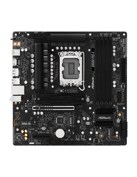 Материнская плата ASRock B860M PRO-A, LGA1851, Intel B860, Micro-ATX