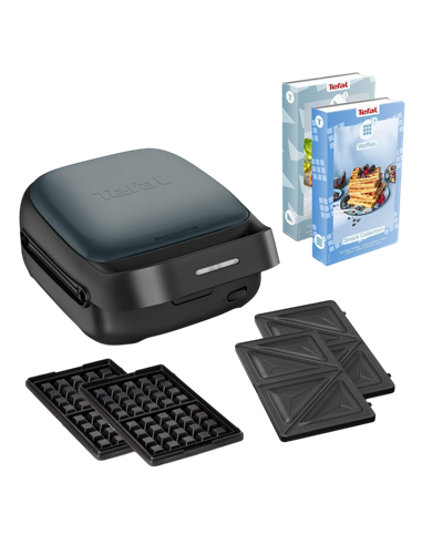Aparat pentru sandwich Tefal SW862BF0, Negru