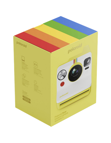 Фотоаппарат моментальной печати Polaroid Now Gen 3, Желтый