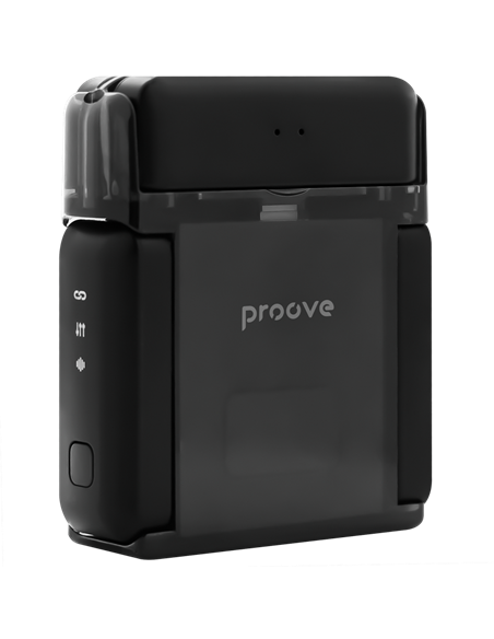 Microfon portabil pentru înregistrare vocală Proove Live, Fără fir, Negru