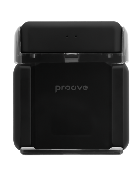 Microfon portabil pentru înregistrare vocală Proove Live, Fără fir, Negru
