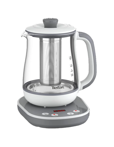 Электрочайник Tefal BJ551B10, Серый|Белый