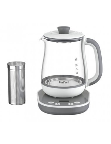 Электрочайник Tefal BJ551B10, Серый|Белый