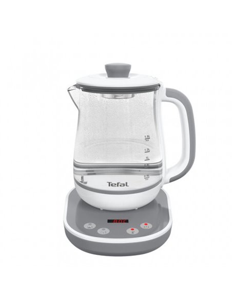 Электрочайник Tefal BJ551B10, Серый|Белый