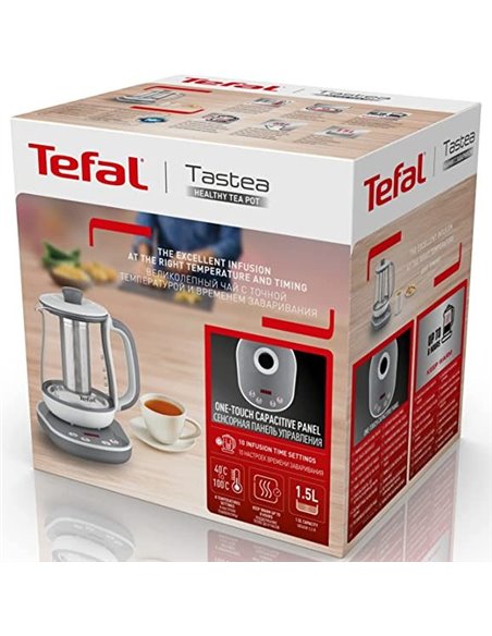 Электрочайник Tefal BJ551B10, Серый|Белый