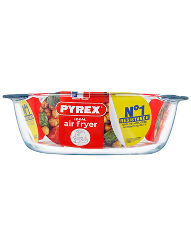 Tava de copt Pyrex 208B100, Transparent