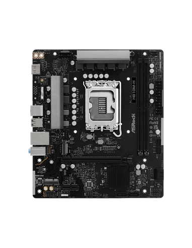 Placă de bază ASRock H810M-H, LGA1851, Intel H810, Micro-ATX