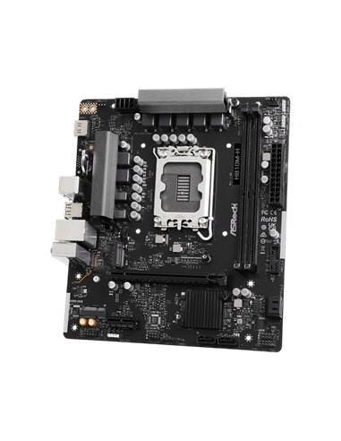 Placă de bază ASRock H810M-H, LGA1851, Intel H810, Micro-ATX