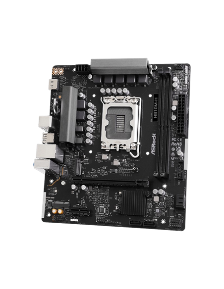 Placă de bază ASRock H810M-H, LGA1851, Intel H810, Micro-ATX