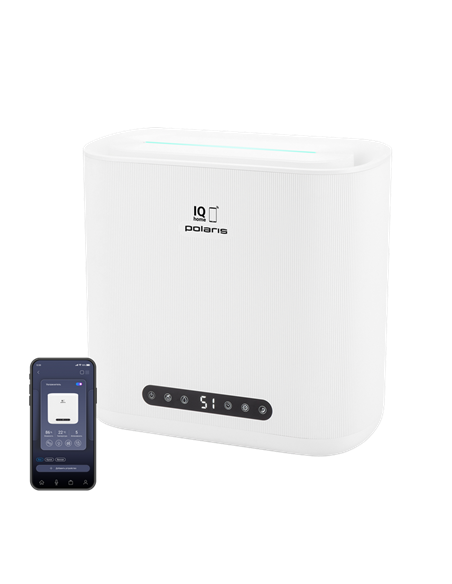 Umidificator de aer Polaris PUH 8802, Alb