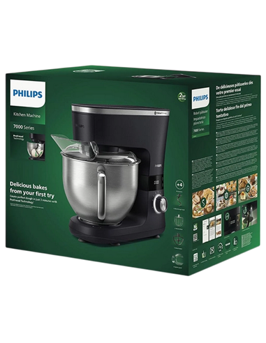 Robot de bucătărie Philips HR7962/01, Negru